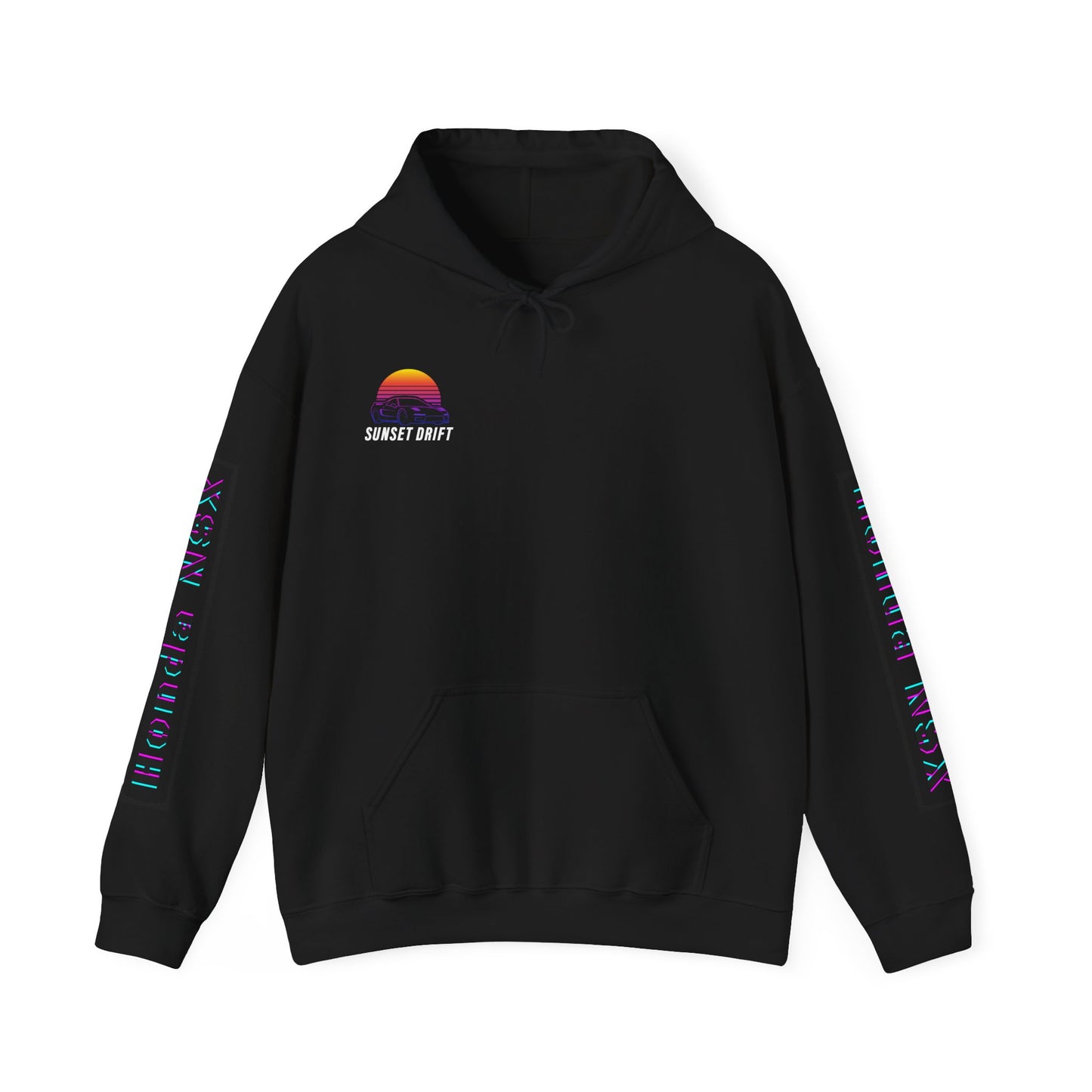 Honda NSX Hoodie - Bright Vibrant Colors, Car Enthusiast Sweatshirt, Unisex Jumper, Vehicle Lover Gift, Automotive Apparel
