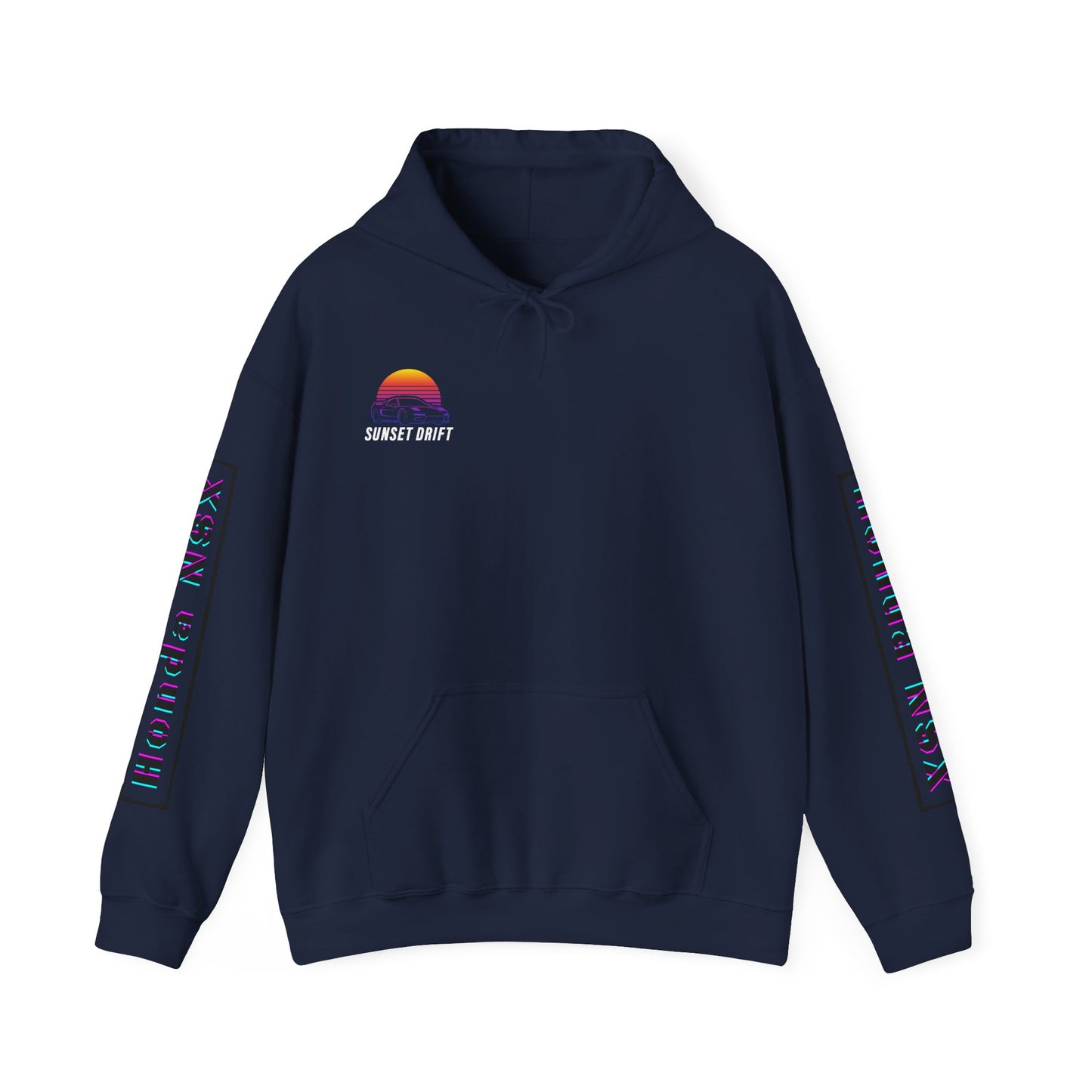 Honda NSX Hoodie - Bright Vibrant Colors, Car Enthusiast Sweatshirt, Unisex Jumper, Vehicle Lover Gift, Automotive Apparel