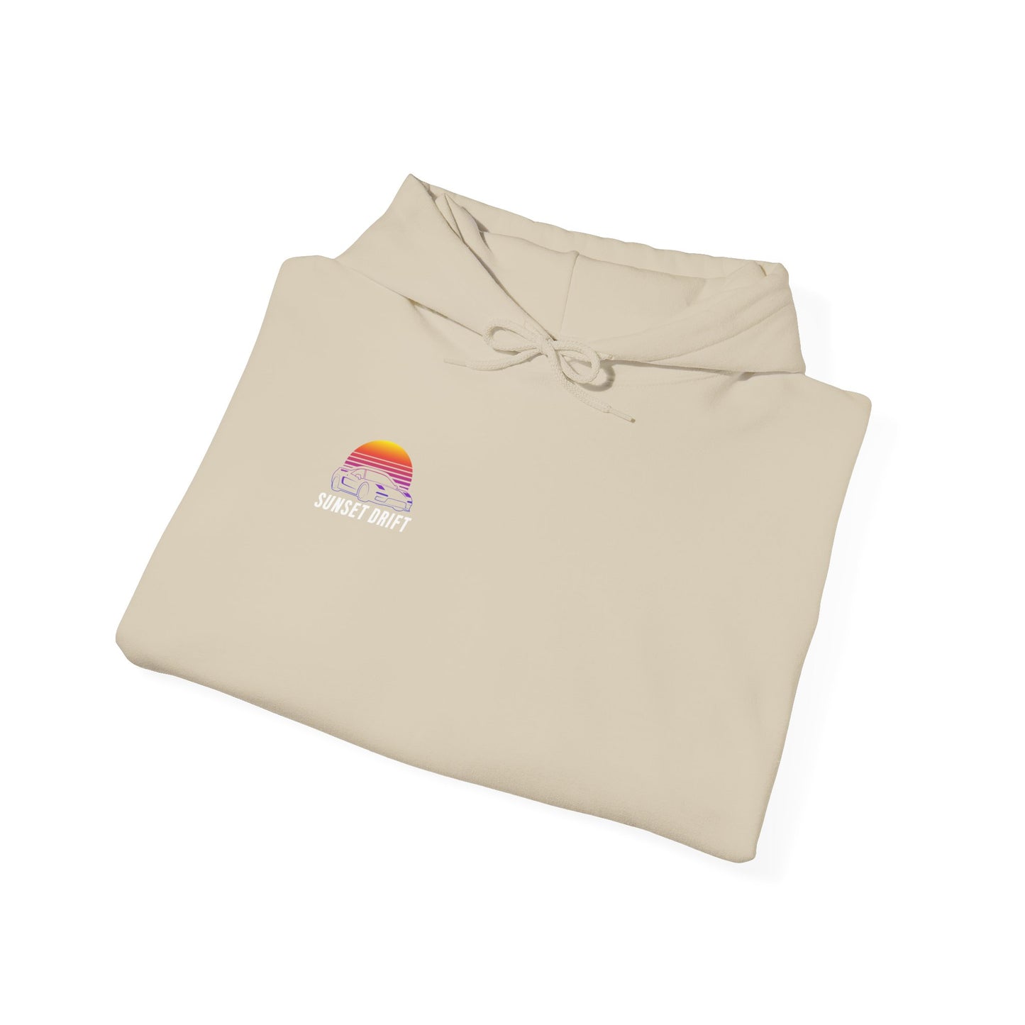 Car Themed Roll Racing Legend Hoodie Sunset Drift