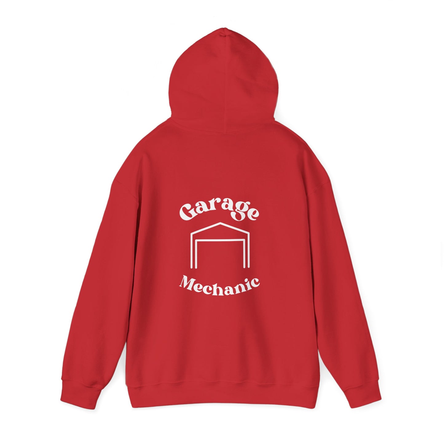 Sunset Drift Garage Mechanic Hoodie