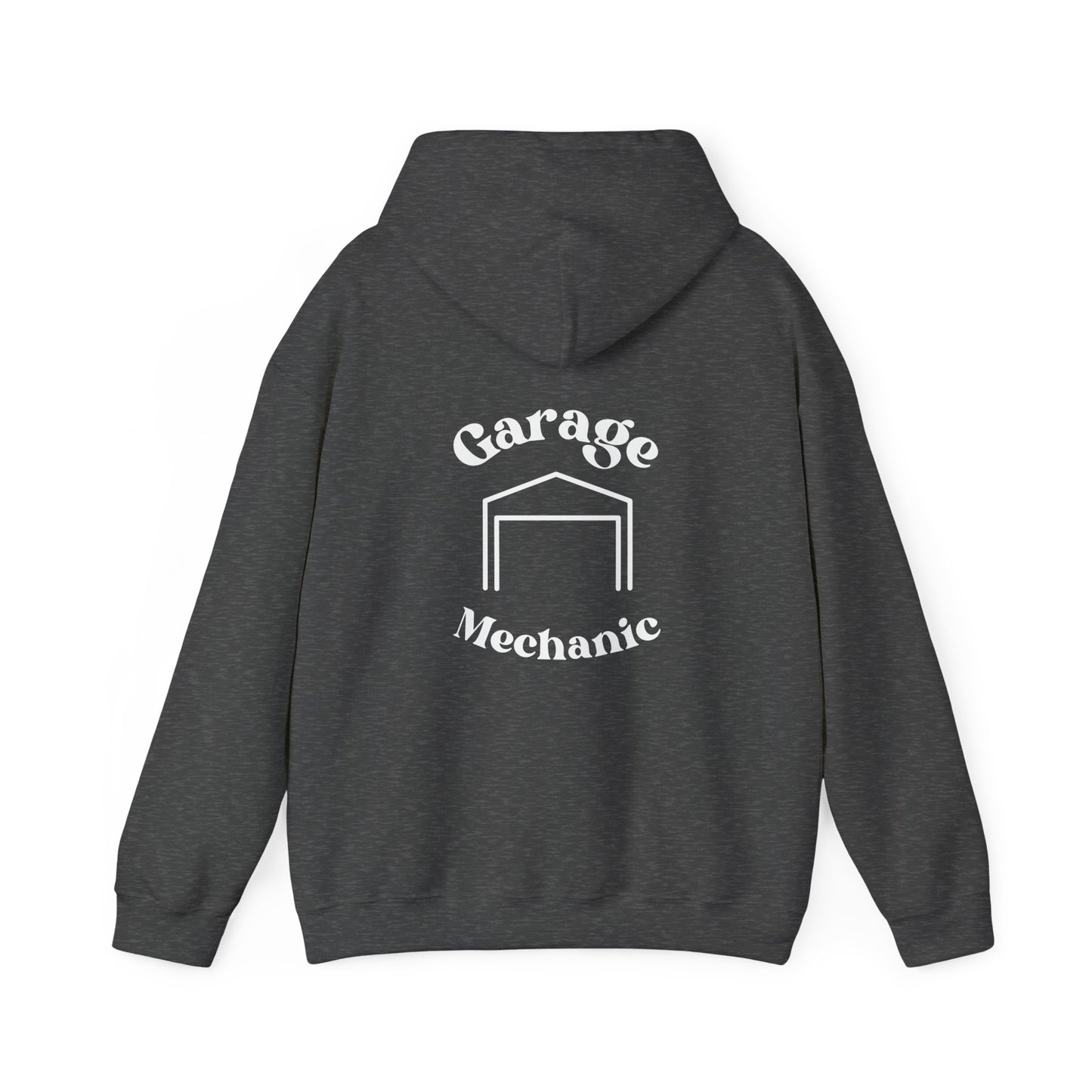 Sunset Drift Garage Mechanic Hoodie