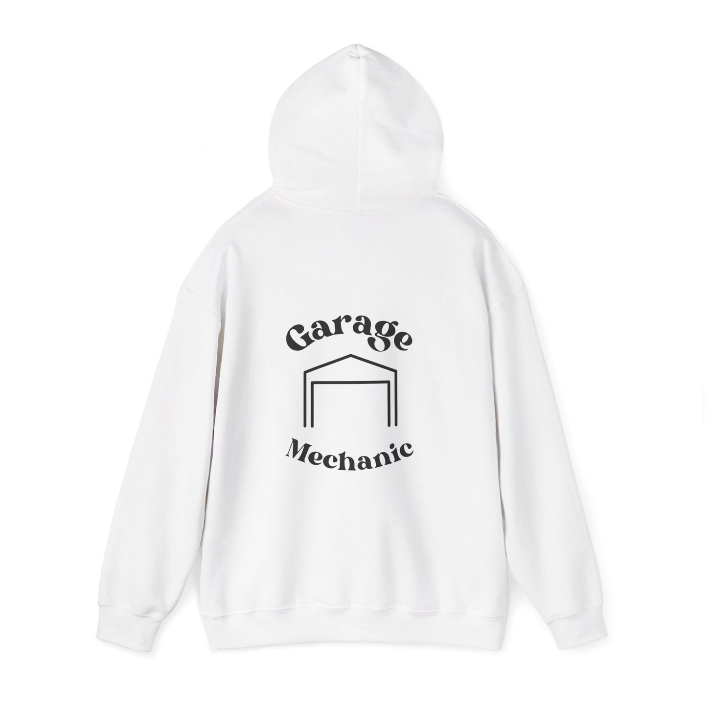Sunset Drift Garage Mechanic Hoodie