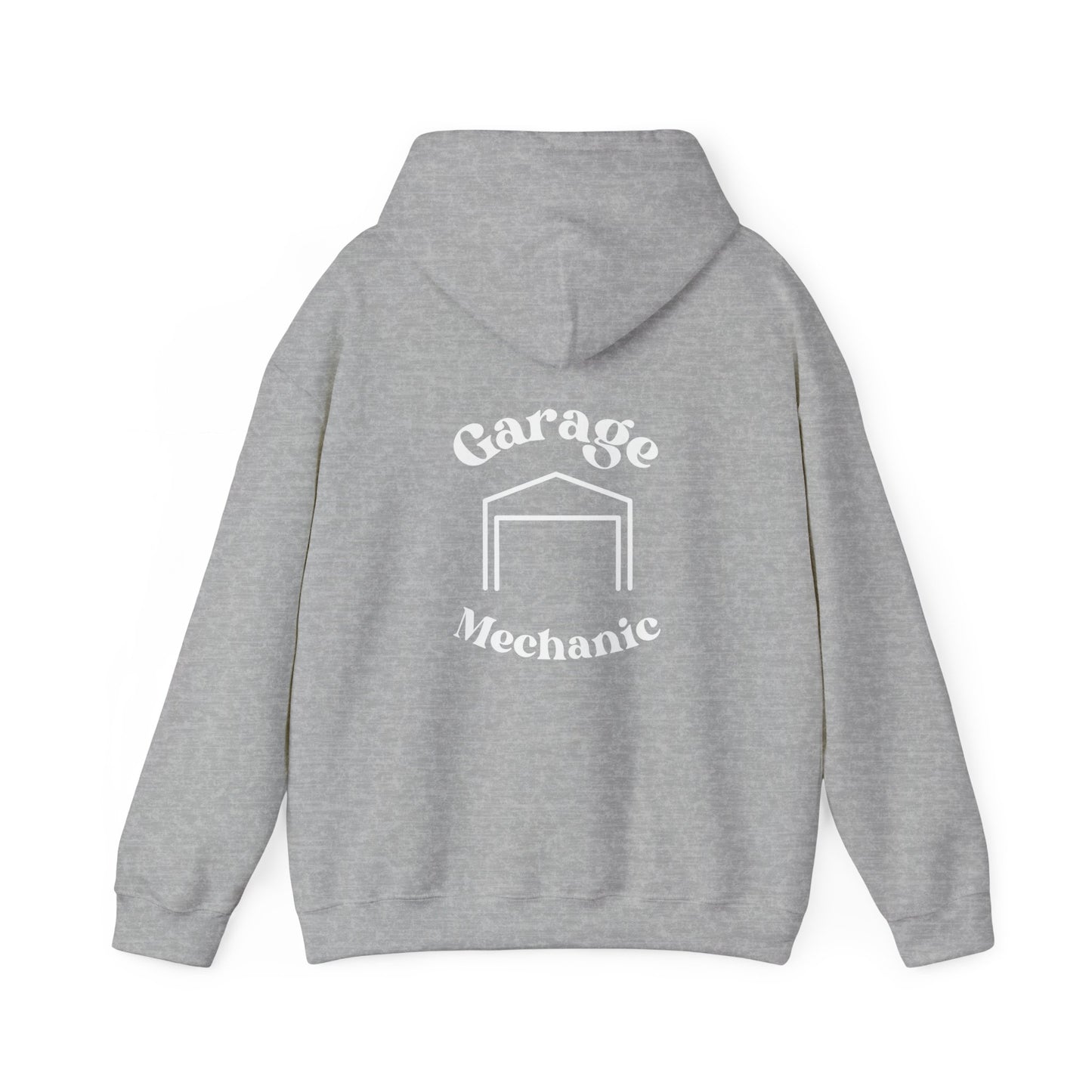 Sunset Drift Garage Mechanic Hoodie