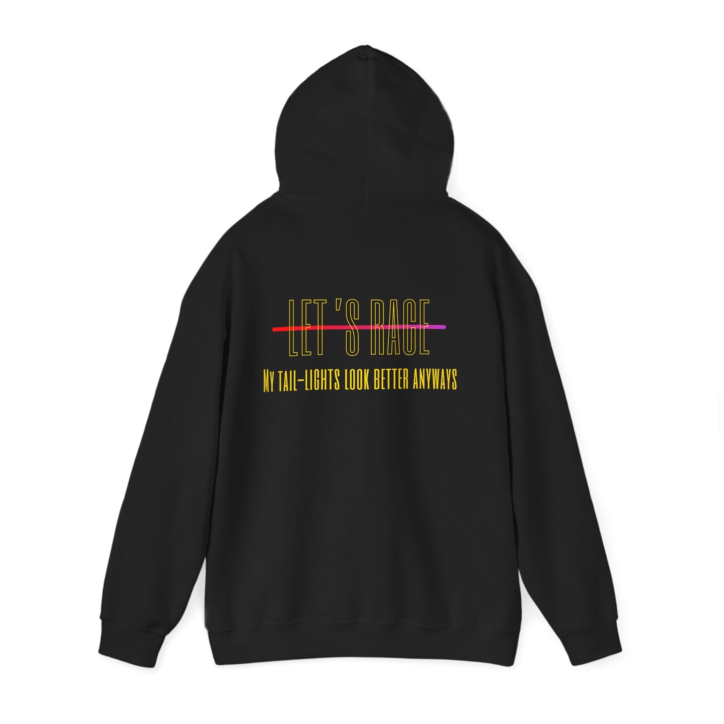 Sunset Drift Let's Race Hoodie