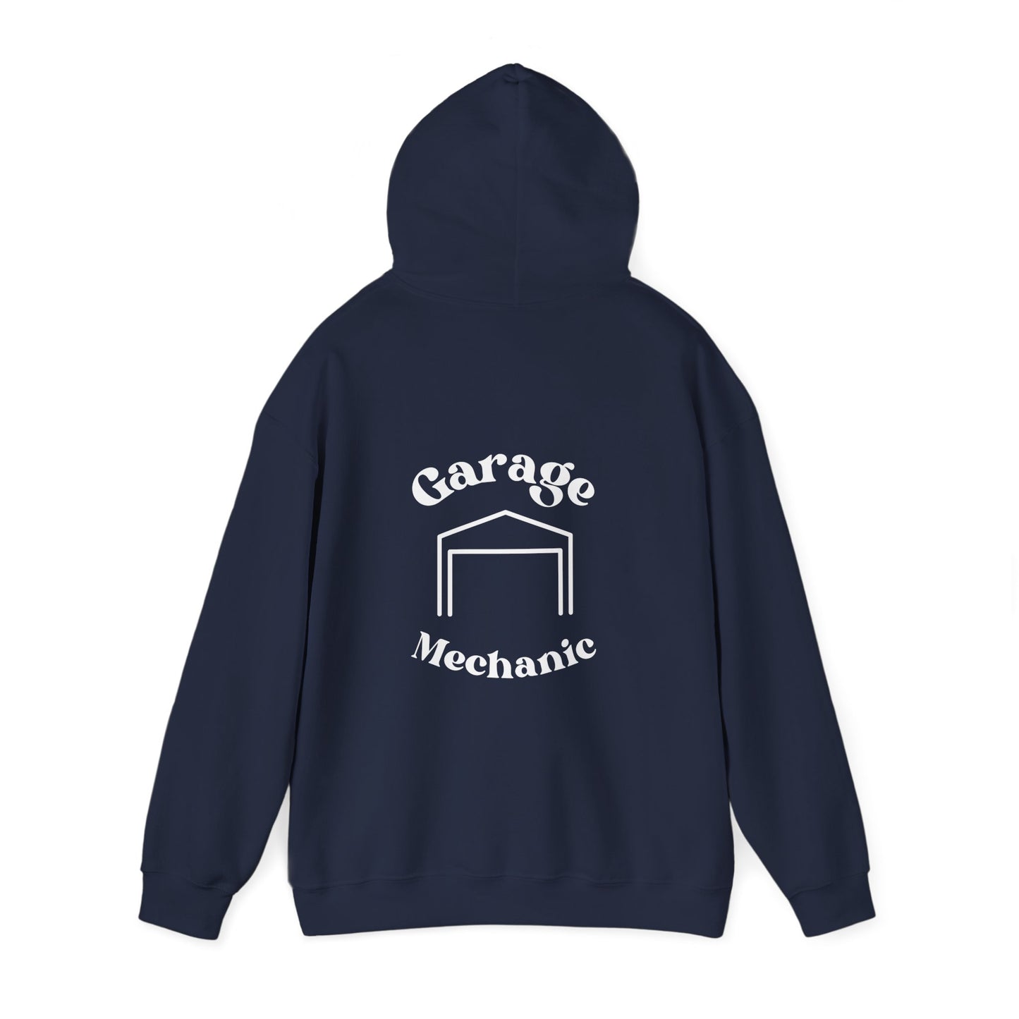 Sunset Drift Garage Mechanic Hoodie