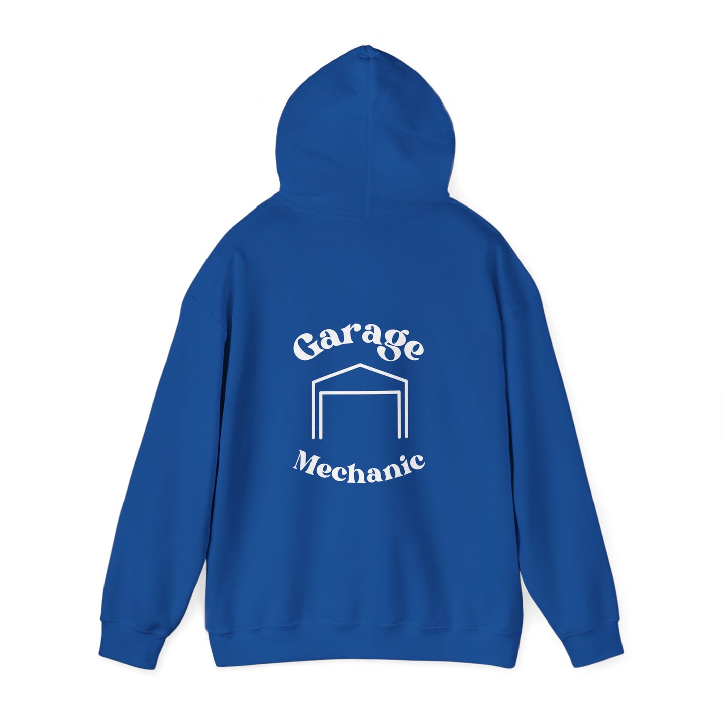 Sunset Drift Garage Mechanic Hoodie