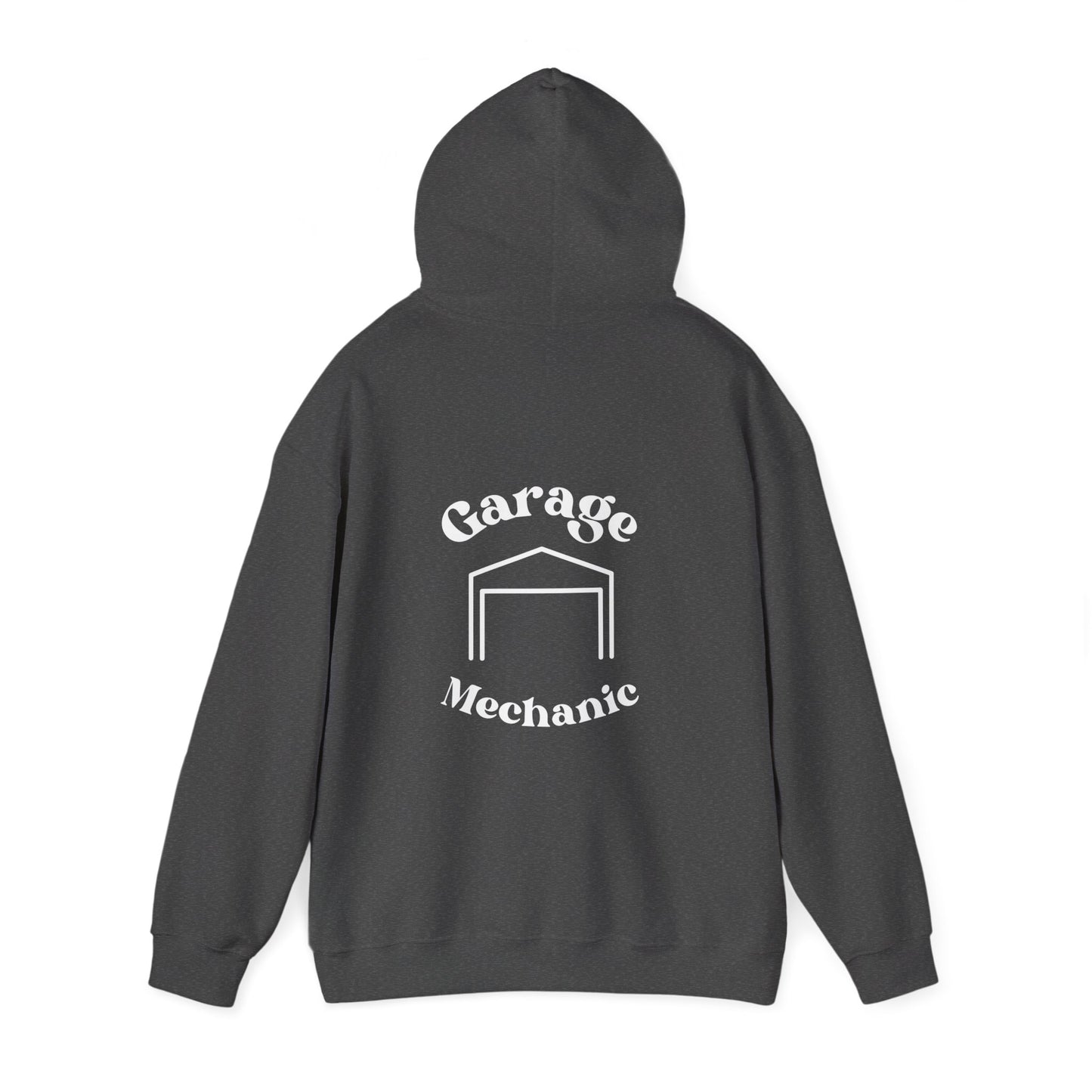 Sunset Drift Garage Mechanic Hoodie