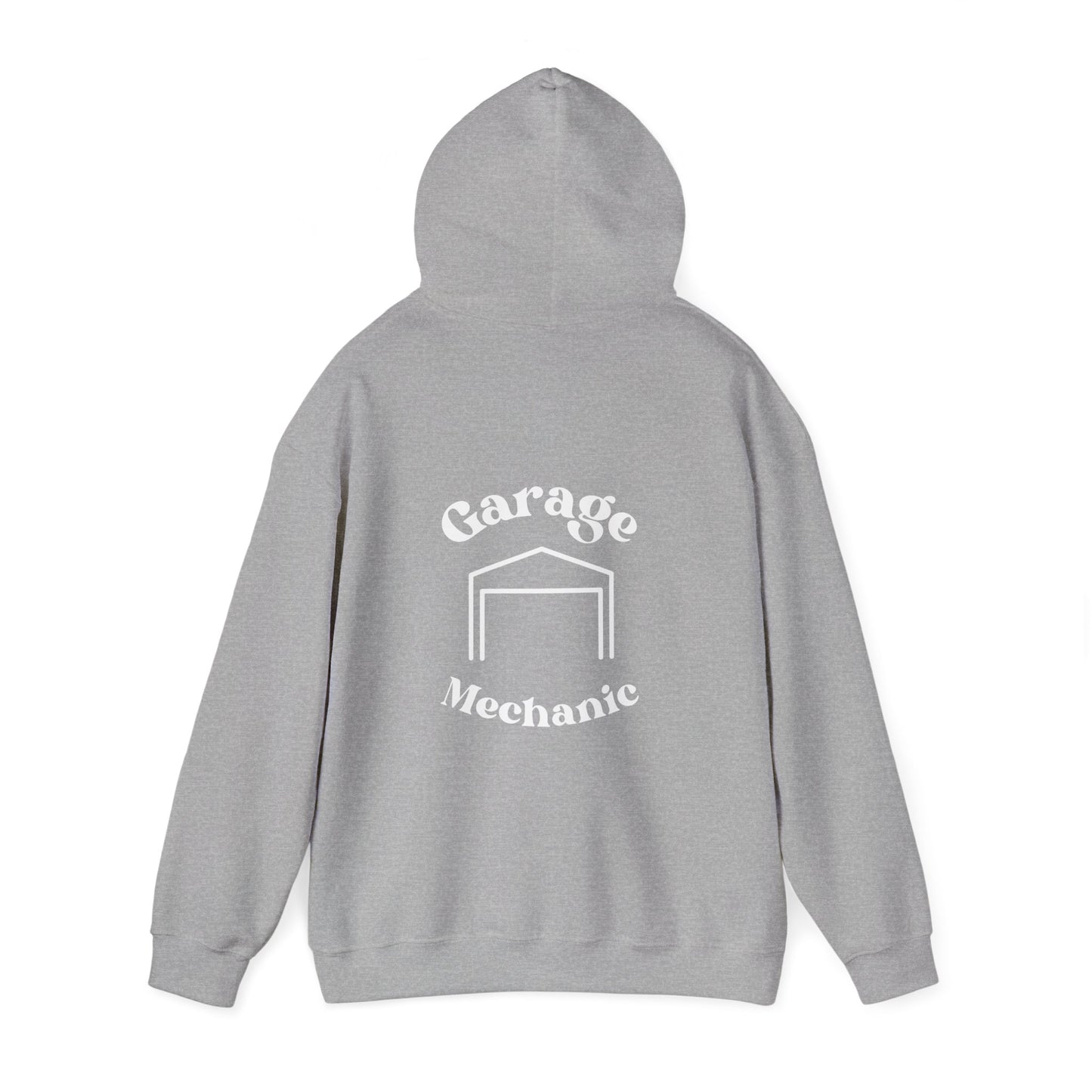 Sunset Drift Garage Mechanic Hoodie