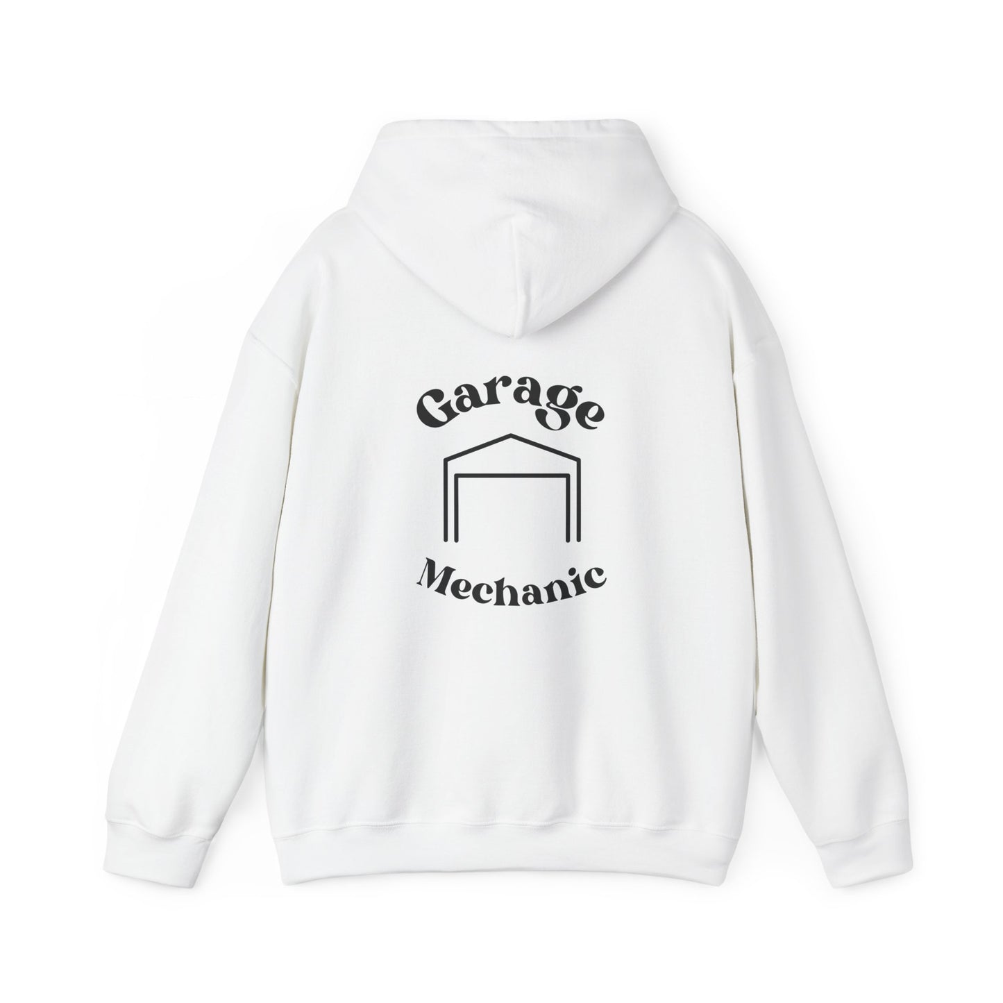 Sunset Drift Garage Mechanic Hoodie