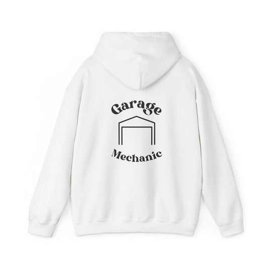 Sunset Drift Garage Mechanic Hoodie